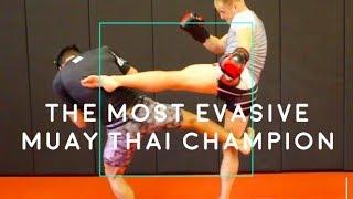 The MOST EVASIVE Muay Thai Champs 8 BEST TACTICS  Lerdsila