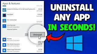 How To Uninstall Apps On Windows 10  How To Delete Apps In Laptop