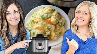 FAST Instant Pot Cheesy Chicken and Rice - Dump and Go Recipe