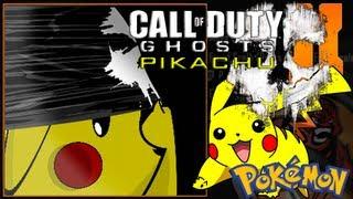 Call Of Duty Ghosts Pikachu Emblem Tutorial - Black Ops 2  Pikachu In Ghosts Mask Video