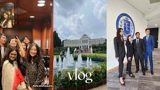 vlog. life as an ESSEC student in Singapore  Student Ambassador Photoshoot President House