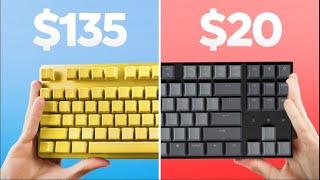 $135 Ceramic Keycaps vs $20 Plastic Keycaps Cerakey V2 Review