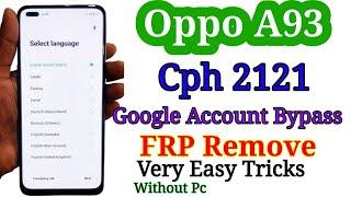 Oppo a93 frp bypass Google account unlock New Method 2022