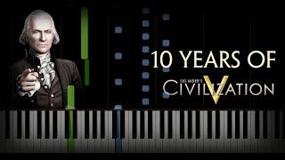 CIVILIZATION 5 MAIN THEME - PIANO COVER