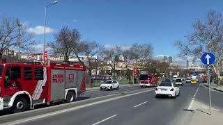 İSTANBUL İTFAİYE -112 FIRE DEPARTMENT -911 FEUERWEHR -112