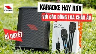 Cách Hát Karaoke Chất Lượng Với Proel Free One X Italy