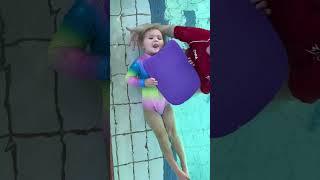 Swimming Lessons For Toddlers Back Floating Activity #momlife #toddler #swimminglessons