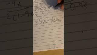 How to find the derivative of inverse sin of sqrt 1-9x^2 specially requested calculus video