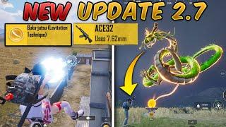 2.7 Update Tips & Tricks PUBG x Dragon Ball Super New Gun ACE32 Air Car Goku Super Power Guide