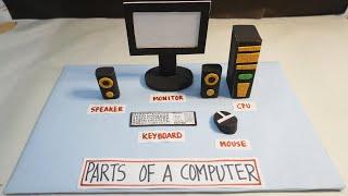 Computer Model Project How to make computer model Parts of a computer Exhibition model for school