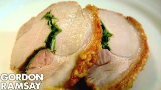 Roasted Rolled Pork Loin with Lemon and Sage  Gordon Ramsay
