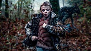 Forest Monster Attacking Kids Scene - Antlers 2021 Movie Clip