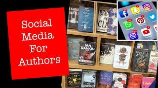 Social Media For Authors  Twitter Instagram Facebook TikTok YouTube