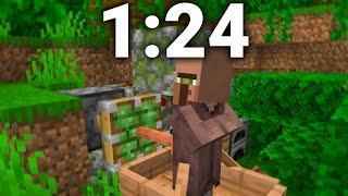 Minecraft Villager F*cker Speedrun WORLD RECORD 124