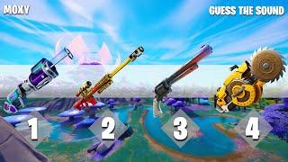 Guess The Fortnite Weapon By The Sound #2 - Challenge By Moxy