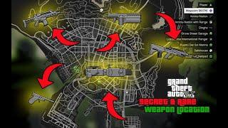 All Secret And Rare Weapon Locations in GTA 5 Story Mode PS5PS4PS3PCXBOX