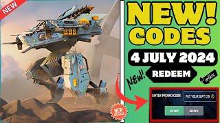 Newest War Robots Gift Code 2024  New Gift Code Beginners Guide War Robots War Robots Codes