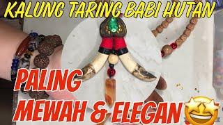 Cara membuat kalung taring babi berkelas  DIY craft