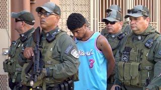 Caen dos presuntos gatilleros en Trujillo Alto el video de su arresto