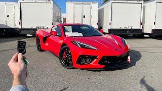 2024 Chevrolet Corvette C8 2LT Z51 Start Up Exhaust Test Drive Walkaround POV and Review