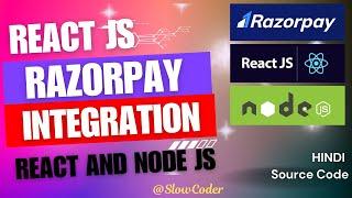 Razorpay Payment Gateway Integration with React and Node Js Express Js  Hindi  Source Code