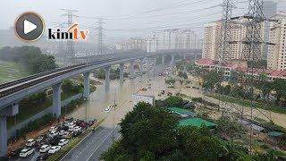 Sg Buloh-Damansara dinaiki air akibat hujan