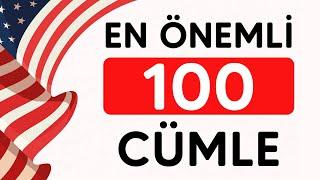 En çok kullanılan 100 ingilizce cümle  Türkçesi ve Okunuşu  Arda Erol