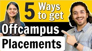 Off Campus Placements  5 Best Ways to search for Jobs Online