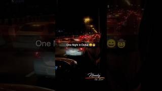 One Night in Dubai  Traffic Rush  #dubai #night #travel #2024 #motivation #traffic #story