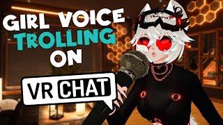 Time To GOOO  Girl Voice Trolling On VRChat
