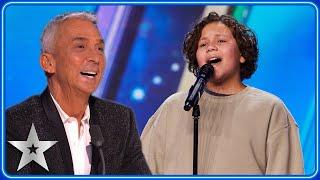12-year-old Dylan leaves us GOBSMACKED by his vocals  Auditions  BGT 2023