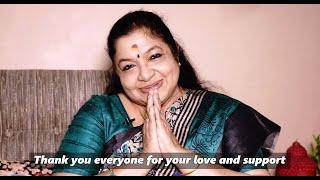 #PadmaBhushan Thank you everyone for your love and support l K S Chithra