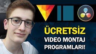 EN İYİ 3 ÜCRETSİZ VİDEO MONTAJ PROGRAMI - VİDEO EDİT PROGRAMLARI