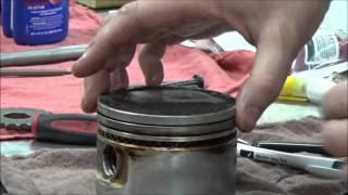 How to install piston rings and not break them. Oil ring explanation POV installation #pistonrings