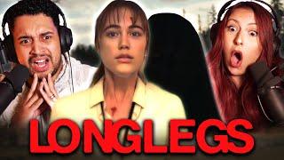 LONGLEGS 2024 MOVIE REACTION - THIS HORROR FILM WAS SOMETHING ELSE - FIRST TIME WATCHING - REVIEW