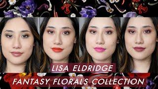 Lisa Eldridges Best Collection Yet?  Review Swatches & Dupes of the Fantasy Florals Collection