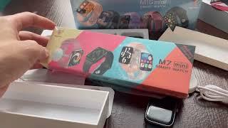 Обзор Смарт часов M7 mini лучшая копия Apple Watch 7