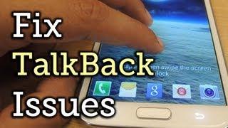 Fix TalkBack & Explore by Touch Problems - Samsung Galaxy Note 2 & Other Android Devices How-To