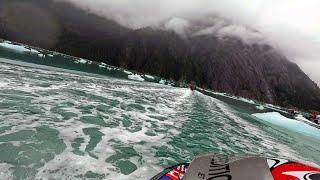 Speeding Through Glacier Ice on a Jet Ski Ultra