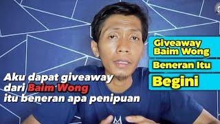 Giveaway Baim Wong Yang Beneran Gimana??