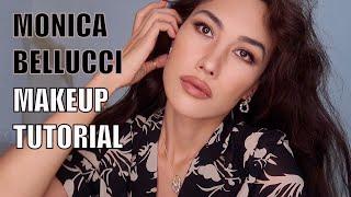 Monica Bellucci Makeup Transformation Tutorial  How to look like A movie star 2021 VintageYesSheen