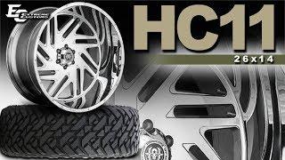 26x14 Hardcore Offroad HC11 - 37x13.5R26 Fuel Mud Gripper MT