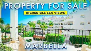 Townhouse with incredible sea views in Mijas Marbella  real estate Spain