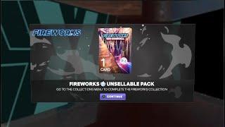 I put n the 4th of July LOCKER CODE and got the card I needed to lock n the fireworks set n got this