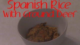 Spanish Rice with Ground Beef