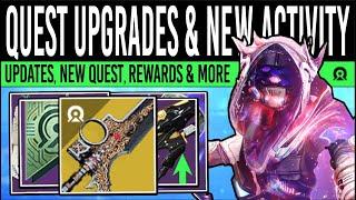 Destiny 2 NEW QUEST UPGRADES & CORE ACTIVITY Game UPDATE Exotic Mission Nightfall Loot 23 July