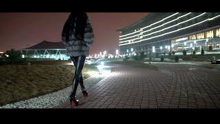 Mila Felz in High Heel boots walking in Minsk