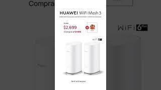 12 MSI en el Huawei WiFi Mesh 3