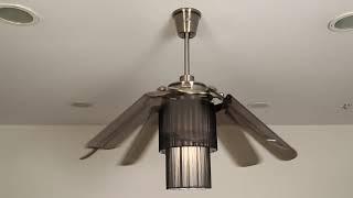 Fanzart  Dark Shadow - Modern Ceiling Fan - Designer Fan 
