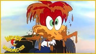 Woody Woodpecker  Well Oiled  Woody Woodpecker Full Episode  Old Cartoons  Videos for Kids